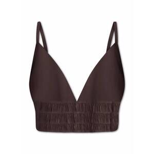 NEW NOUVELLE / SILK95FIVE women's bradford bralette in chocolate